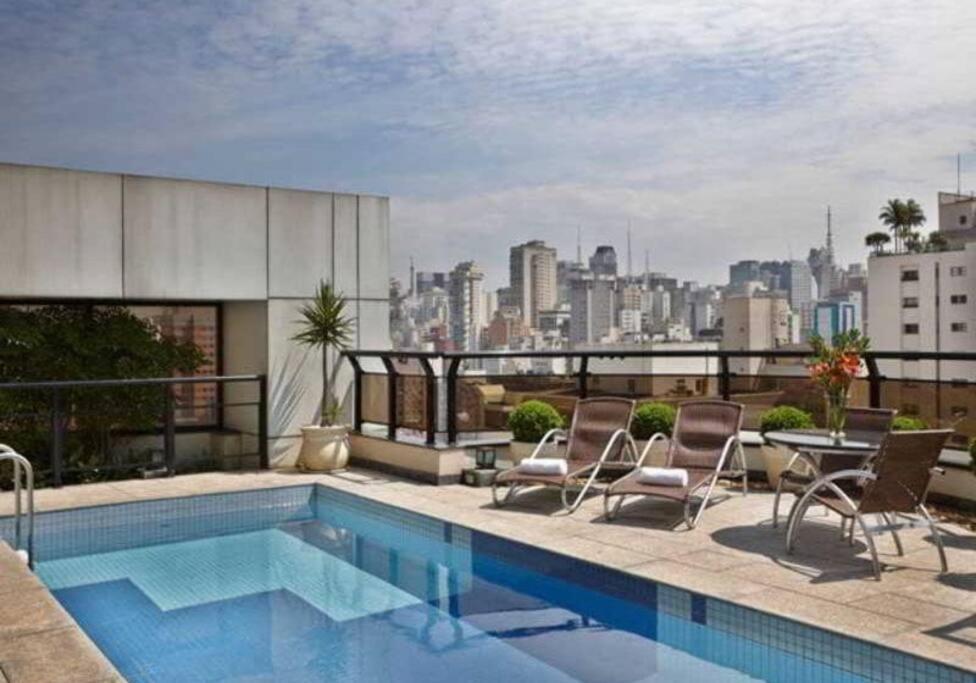 סאו פאולו Easy Star - Flat Hotel Transamerica - Vb03G מראה חיצוני תמונה
